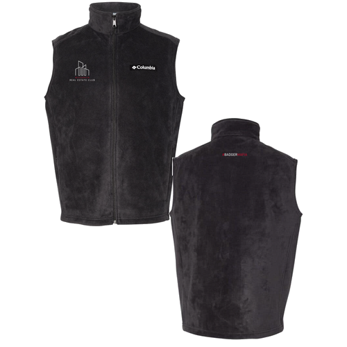 Columbia Mens Steens Mountain Fleece Vest -- Black