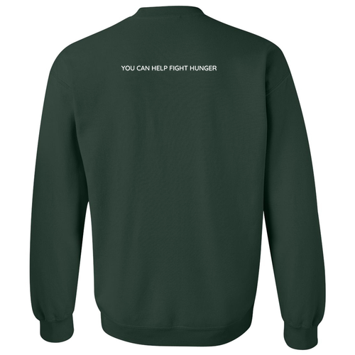 Gildan Heavy Blend Crew Neck Sweatshirt -- Forest Green