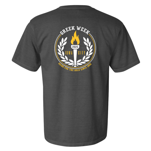 Comfort Colors Ringspun Garment Dyed T Shirt -- Pepper