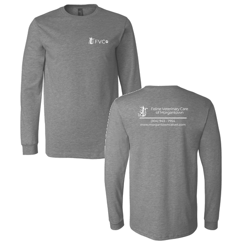 Bella+Canvas Unisex Heather Cvc Long Sleeve Tee- Heathers -- Deep Heather