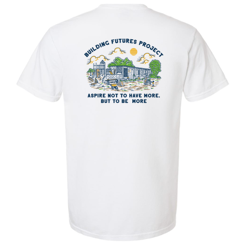 Comfort Colors Unisex Garment-Dyed Heavyweight Pocket T-Shirt -- White