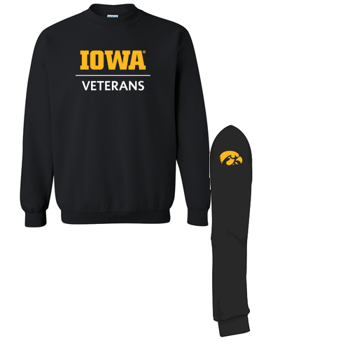 Gildan Heavy Blend Crew Neck Sweatshirt -- Black