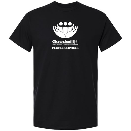 Gildan Heavy Cotton Basic T-Shirt -- Black