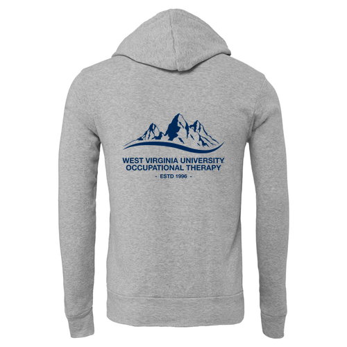 BELLA + CANVAS Sponge Fleece Hoodie -- Athletic Heather