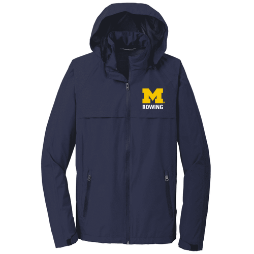 Port Authority Torrent Waterproof Jacket -- True Navy EMBROIDERY
