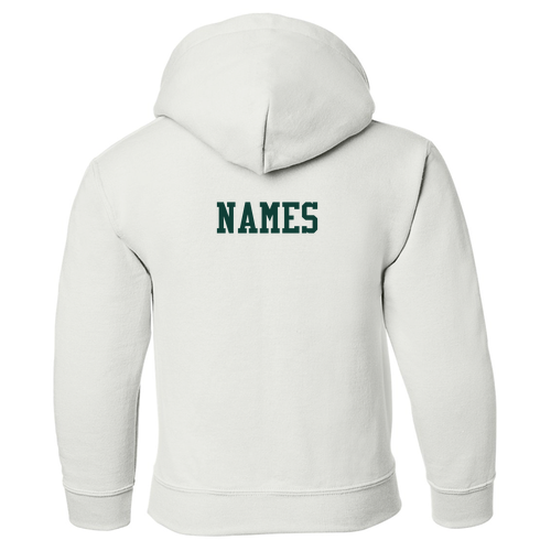 Gildan Heavy Blend Youth Hooded Sweatshirt -- White