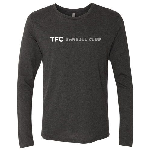 Next Level Vintage Black Long Sleeve Crew