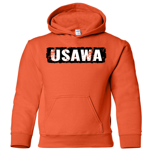 Youth Hoodie Orange House Gildan