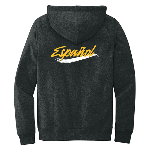 Español District Re-Fleece Hoodie -- Charcoal Heather
