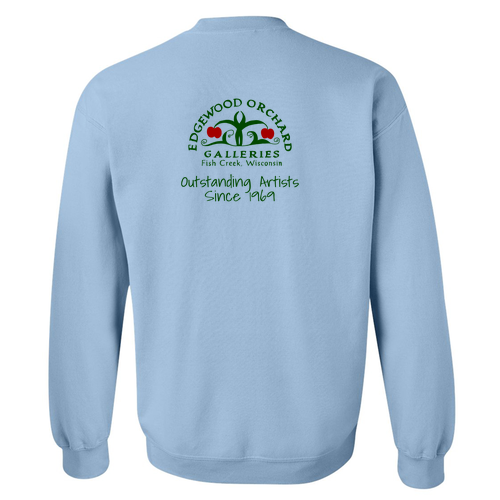 Gildan Heavy Blend Crew Neck Sweatshirt -- Light Blue