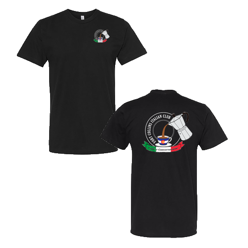 60/40 Cotton/Poly CVC T-shirts -- Men’s styling -- Black