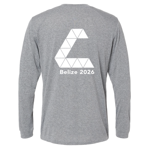 Paragon Long Islander Performance Long Sleeve T-Shirt -- Heather Gray