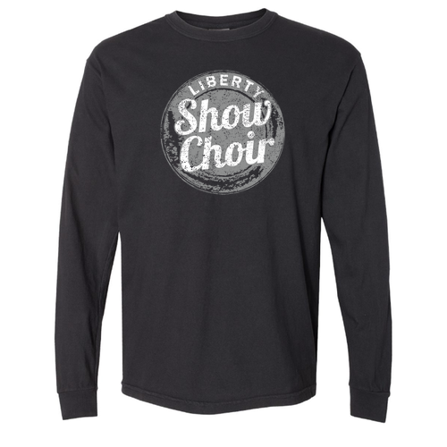 Comfort Colors Ringspun Long Sleeve Tee -- Black