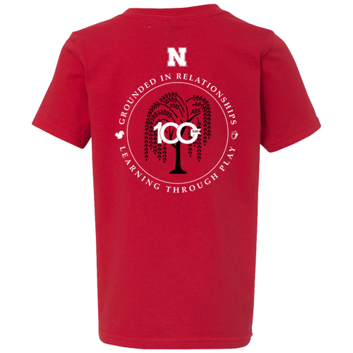 Youth 100 Years Tee -- Red