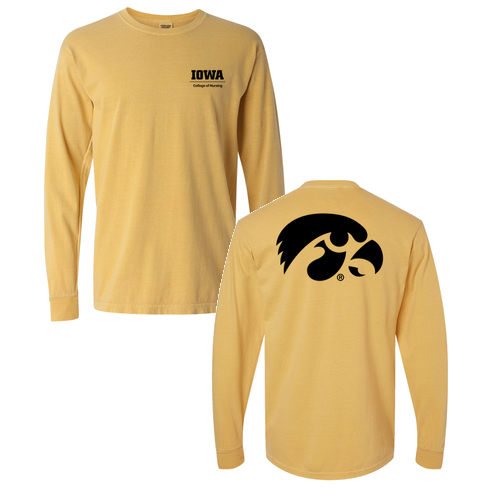 Comfort Colors Ringspun Long Sleeve Tee -- Mustard