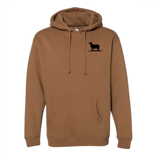 Independent Trading -- Hooded Pullover Sweatshirt -- Saddle