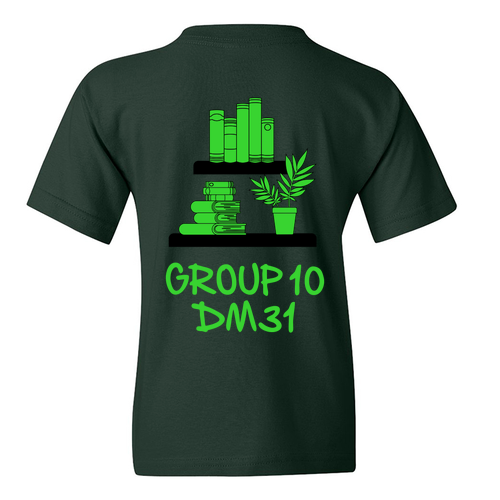 Gildan Heavy Cotton Basic Youth T-Shirt -- Forest Green