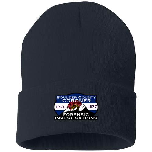 Sportsman Solid 12" Cuffed Beanie -- Navy