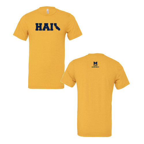Bella Canvas Soft Fitted CVC T-Shirt -- Heather Yellow Gold