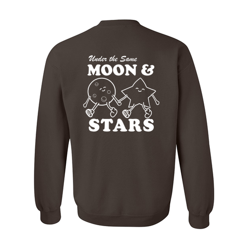 Gildan Heavy Blend Crew Neck Sweatshirt -- Dark Chocolate