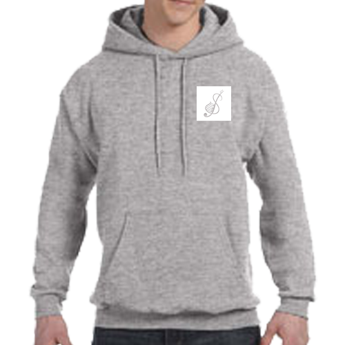 Hanes Comfort Blend Fleece Adult Hoodie-- Light Steel