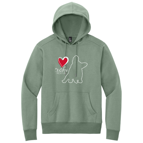 District Perfect Weight Fleece Hoodie -- Laurel Green