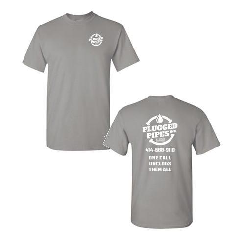 Gildan Heavy Cotton Basic T-Shirt -- Gravel