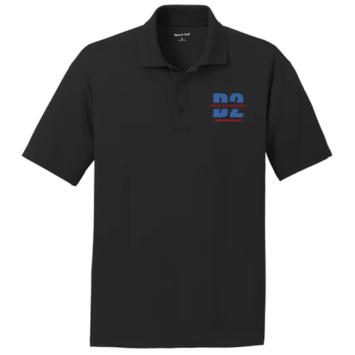 Sport-Tek PosiCharge RacerMesh Polo -- Black -- D2