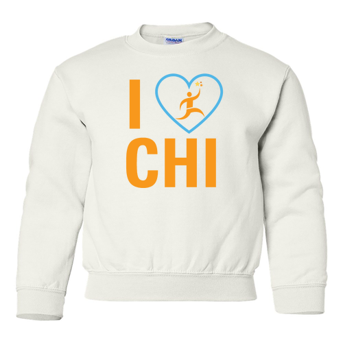 YOUTH Crewneck Sweatshirt -- White