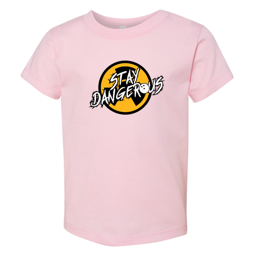 BELLA+CANVAS Toddler Short Sleeve Tee -- Pink