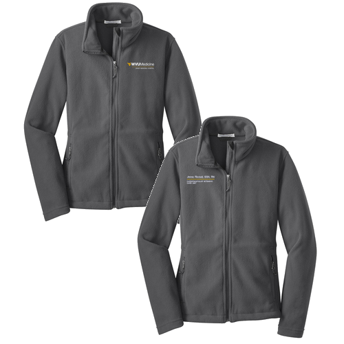 Port Authority Ladies Value Fleece Jacket -- Iron Grey