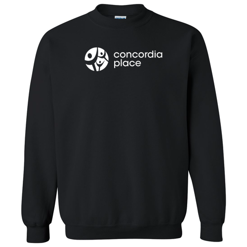 Gildan Heavy Blend Crew Neck Sweatshirt -- Black