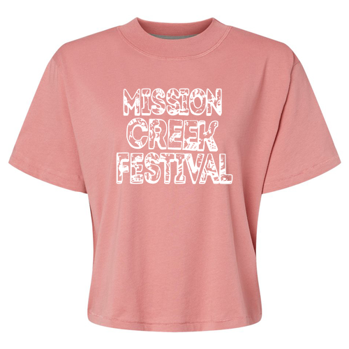 LAT Ladies' Boxy Tee -- Mauvelous