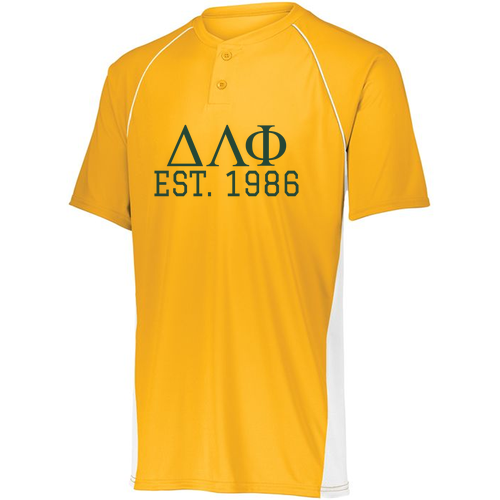 Augusta Limit Jersey -- Gold / White