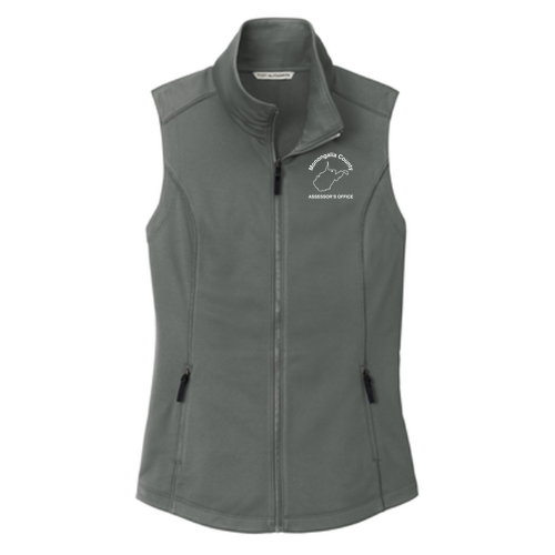 Port Authority Ladies Collective Smooth Fleece Vest -- Graphite