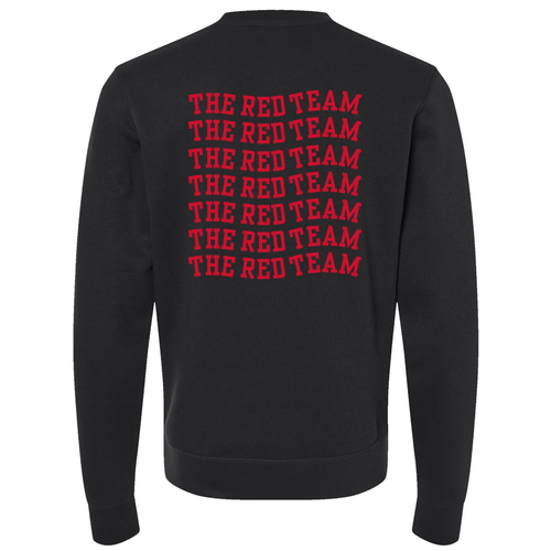 The Red Team Crewneck Sweater -- Black