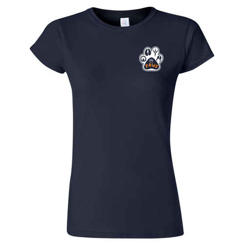 Gildan Ladies Fit T-Shirt -- Navy