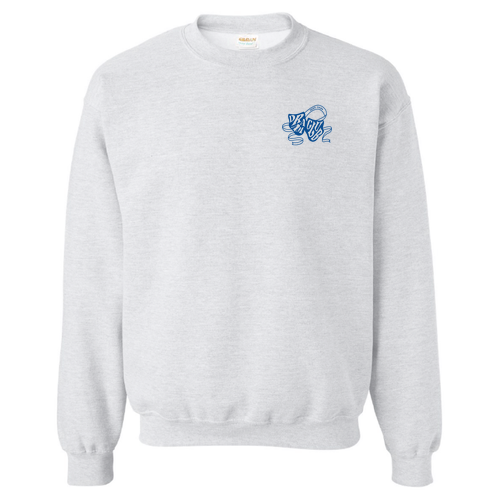 Mens/Unisex Gildan Heavy Blend Crewneck Sweatshirt -- Ash
