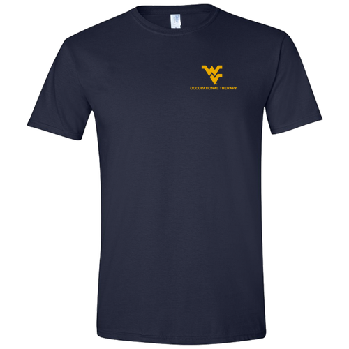 Gildan SoftStyle T-Shirt -- Navy MOM Design
