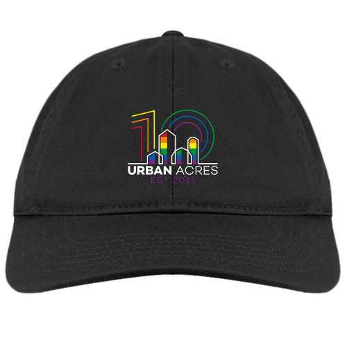 Econscious Organic Cotton Twill Unstructured Baseball Hat -- Black