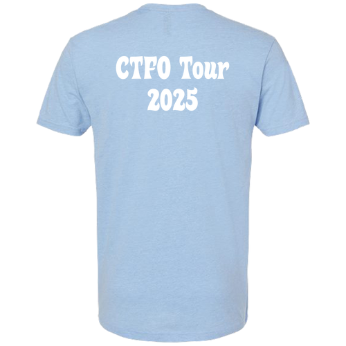 Next Level Mens CVC Crew -- Heather Columbia Blue