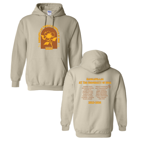 Gildan Heavy Blend Hooded Sweatshirt -- Sand