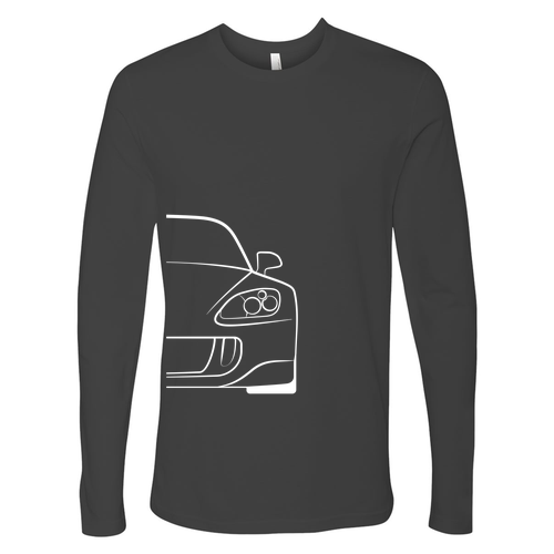Next Level Apparel Premium Fitted Long Sleeve Crew -- Heavy Metal