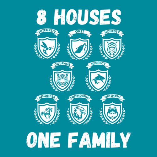 Adult Kindness House Gildan Heavy Cotton Basic T-Shirt -- Tropical Blue