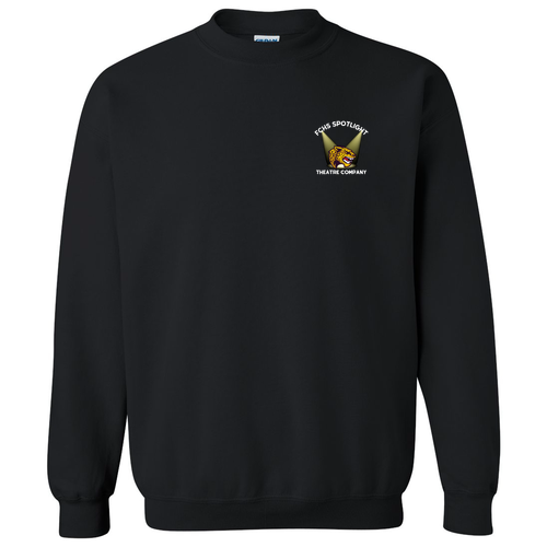 Gildan Heavy Blend Crew Neck Sweatshirt -- Black