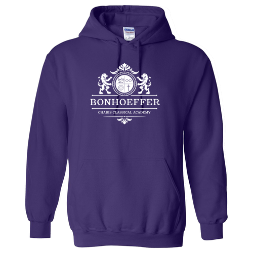 Gildan Heavy Blend Hooded Sweatshirt -- Purple