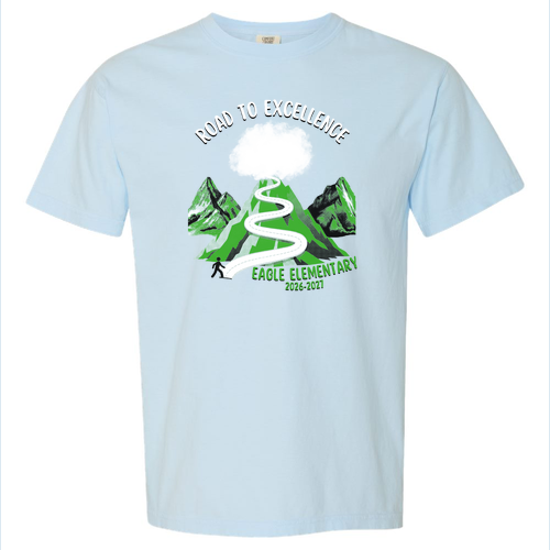 Adult Comfort Colors Unisex Garment-Dyed Heavyweight T-Shirt -- Chambray