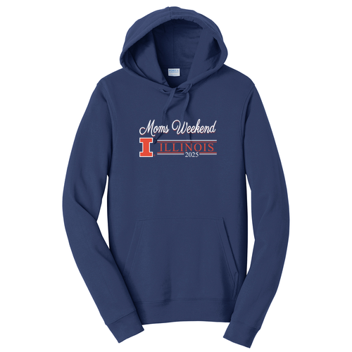 Fan Favorite Fleece Pullover Hooded Sweatshirt -- Team Navy