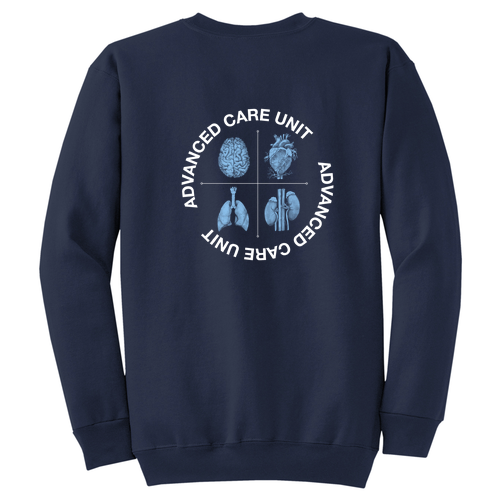 Port and Company Classic Crewneck Sweatshirt -- Navy
