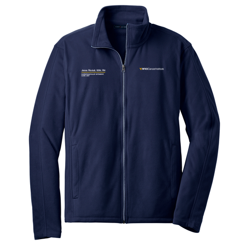 Port Authority Microfleece Jacket -- True Navy